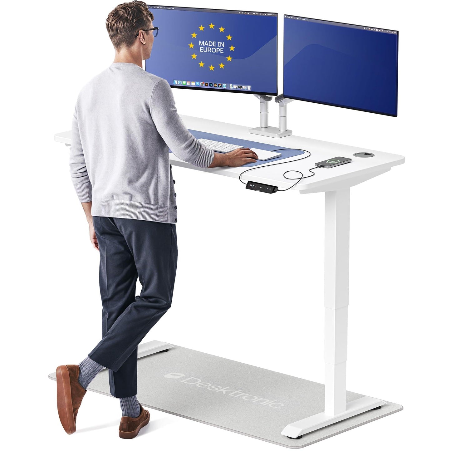 Electric Standing Desk for Home Office Workspace