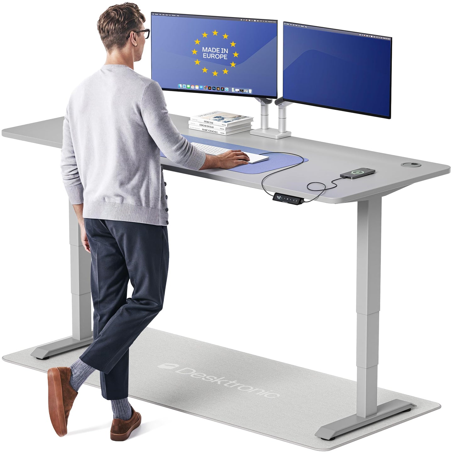 Electric Standing Desk for Home Office Workspace