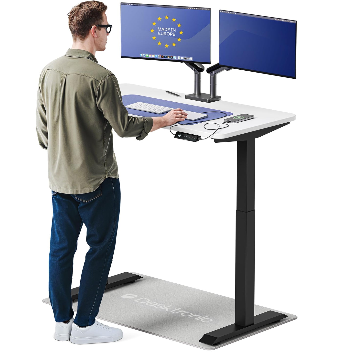 Electric Standing Desk for Home Office Workspace