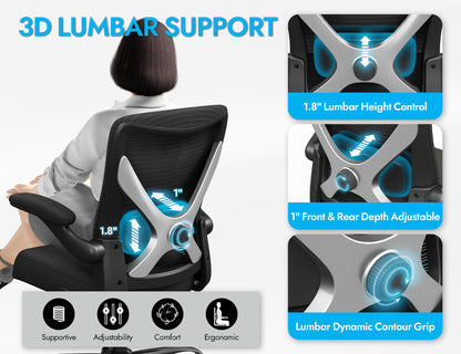 Ergonomic High Back Mesh Office Chair with Lumbar Support