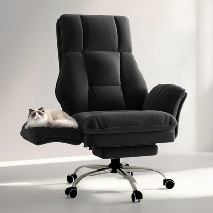 Big and Tall Ergonomic Office Chair with Flip Arms