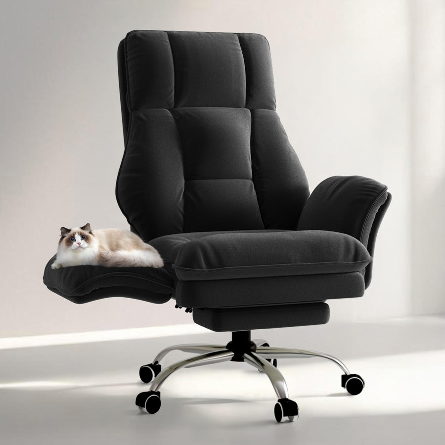 Big and Tall Ergonomic Office Chair with Flip Arms