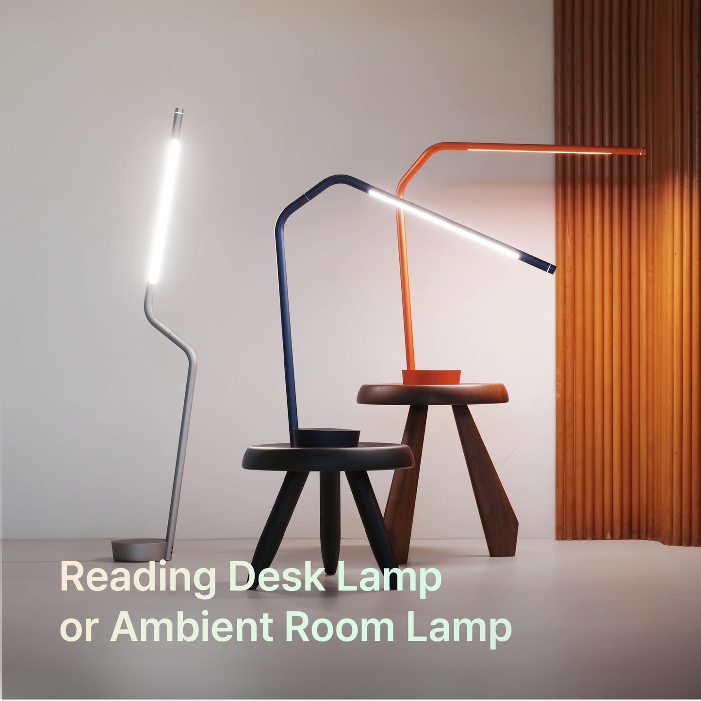 Gesture Control LED Desk Lamp with Adjustable Hinge