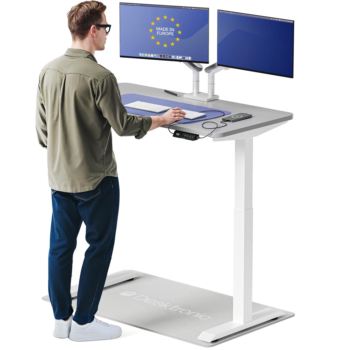 Electric Standing Desk for Home Office Workspace