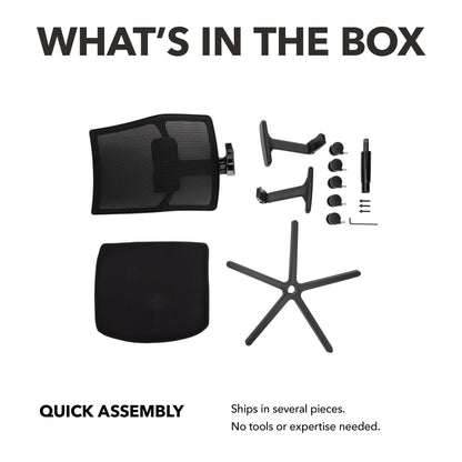 Ergonomic Office Chair with Adjustable Lumbar Support