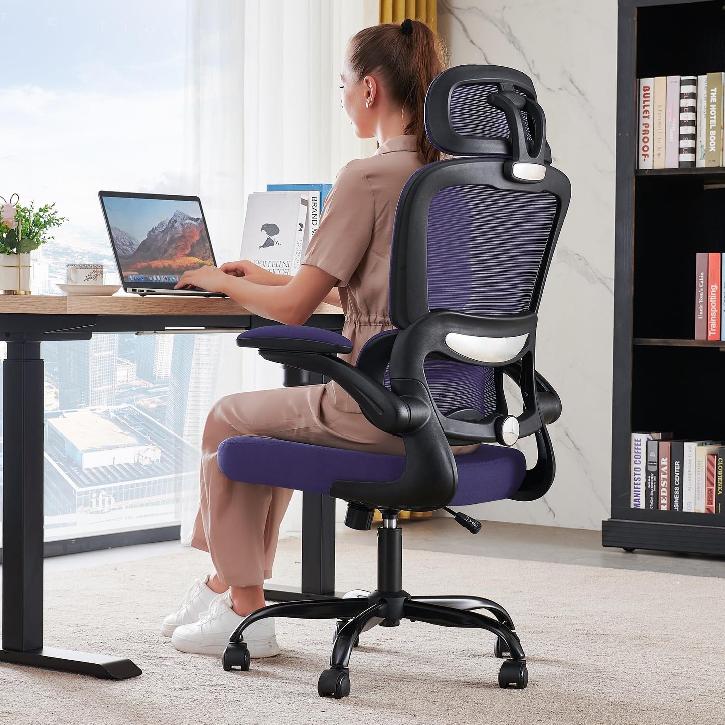 Ergonomic Mesh Office Chair with Adjustable Support