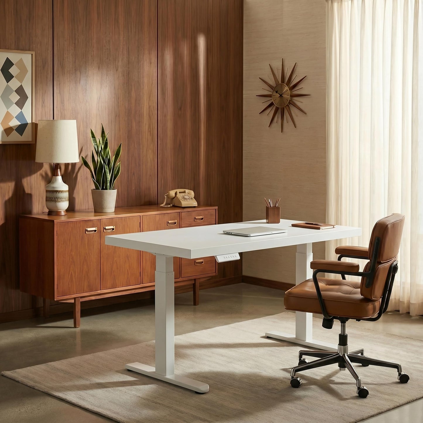 Height Adjustable Electric Standing Desk