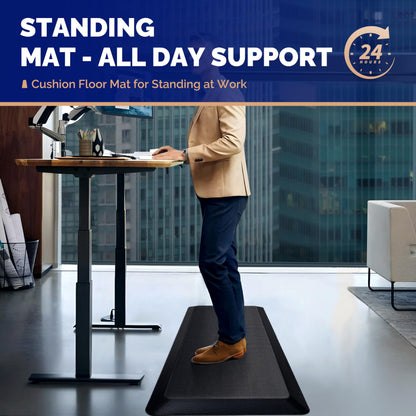 Ergonomic Anti Fatigue Standing Desk Mat