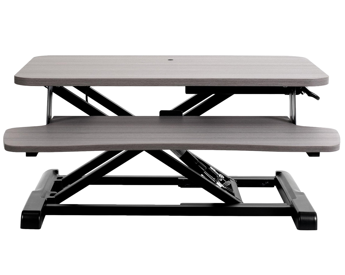 Height Adjustable Desk Converter with Dual Monitor Stand
