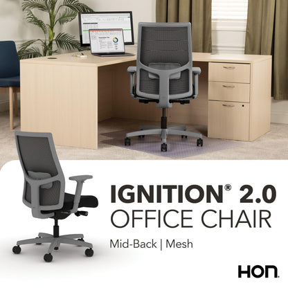 Ergonomic Office Chair with Adjustable Lumbar Support
