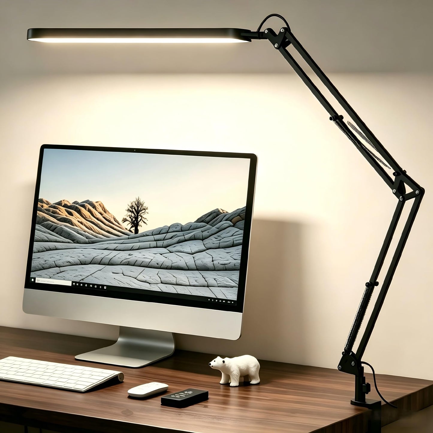LED Desk Lamp with Adjustable Brightness and Modes