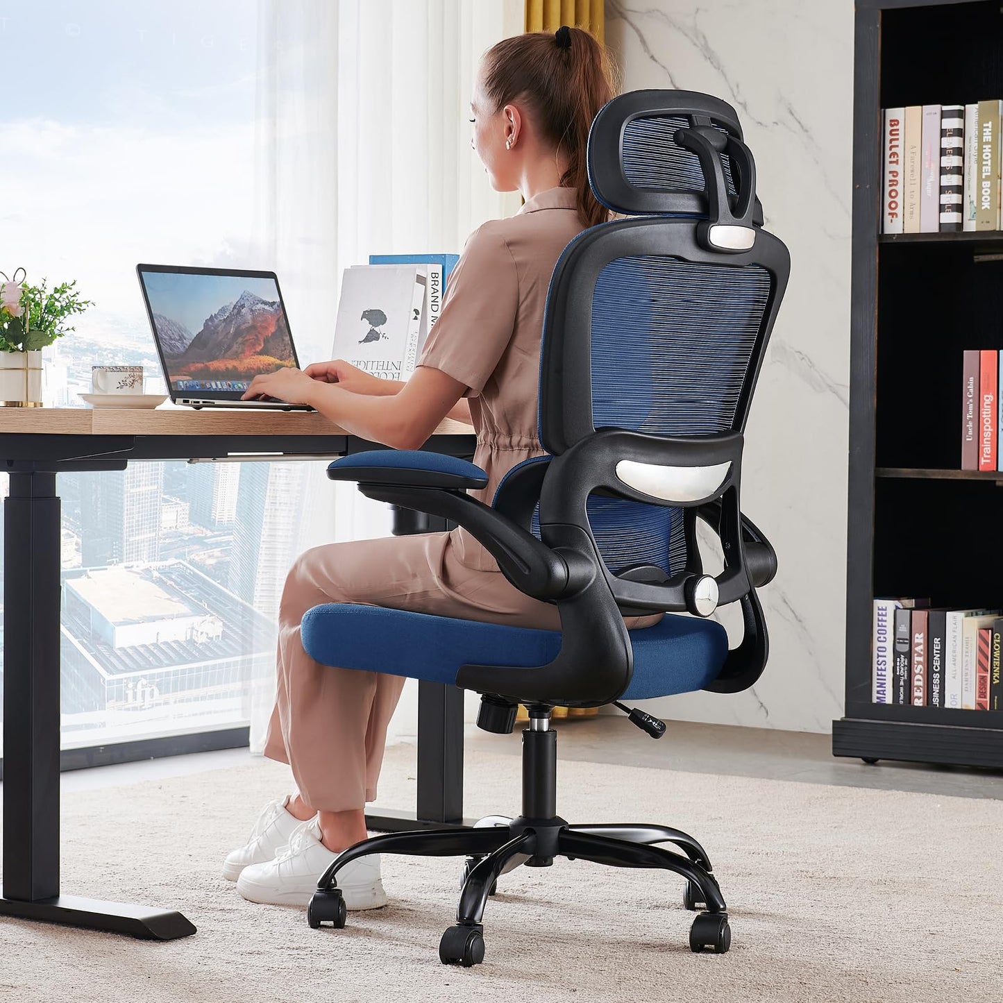 Ergonomic Mesh Office Chair with Adjustable Support