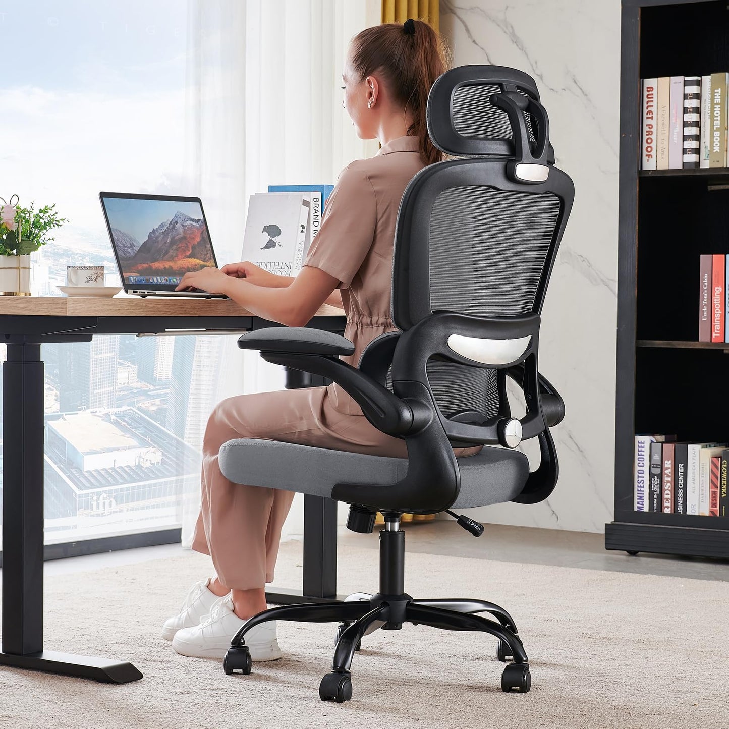 Ergonomic Mesh Office Chair with Adjustable Support