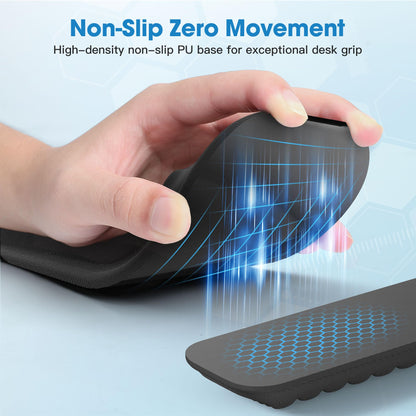 MEKASS Ergonomic Wrist Rest for Keyboard and Mouse