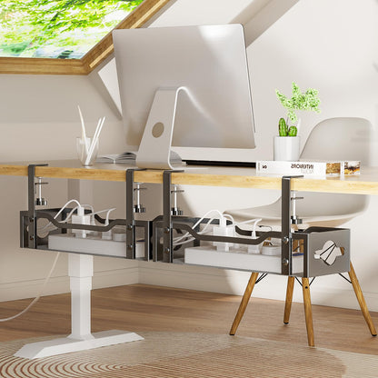 Under Desk Cable Management Organizer