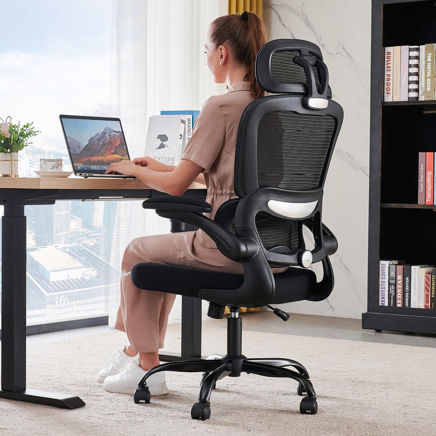 Ergonomic Mesh Office Chair with Adjustable Support