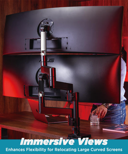 Heavy Duty Ultrawide Monitor Arm Mount
