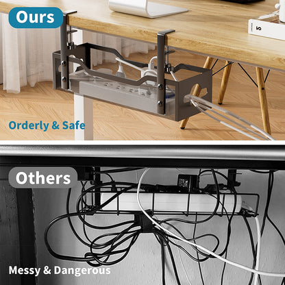 Under Desk Cable Management Organizer
