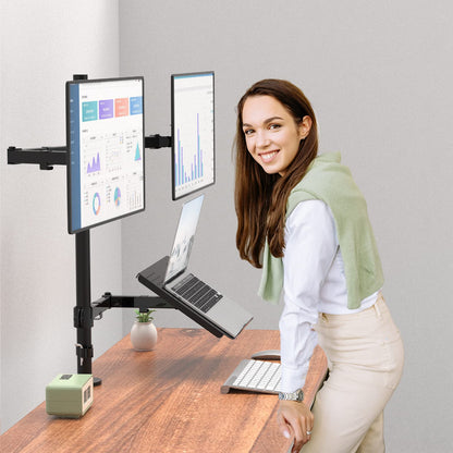 Adjustable Laptop and Monitor Arm Mount