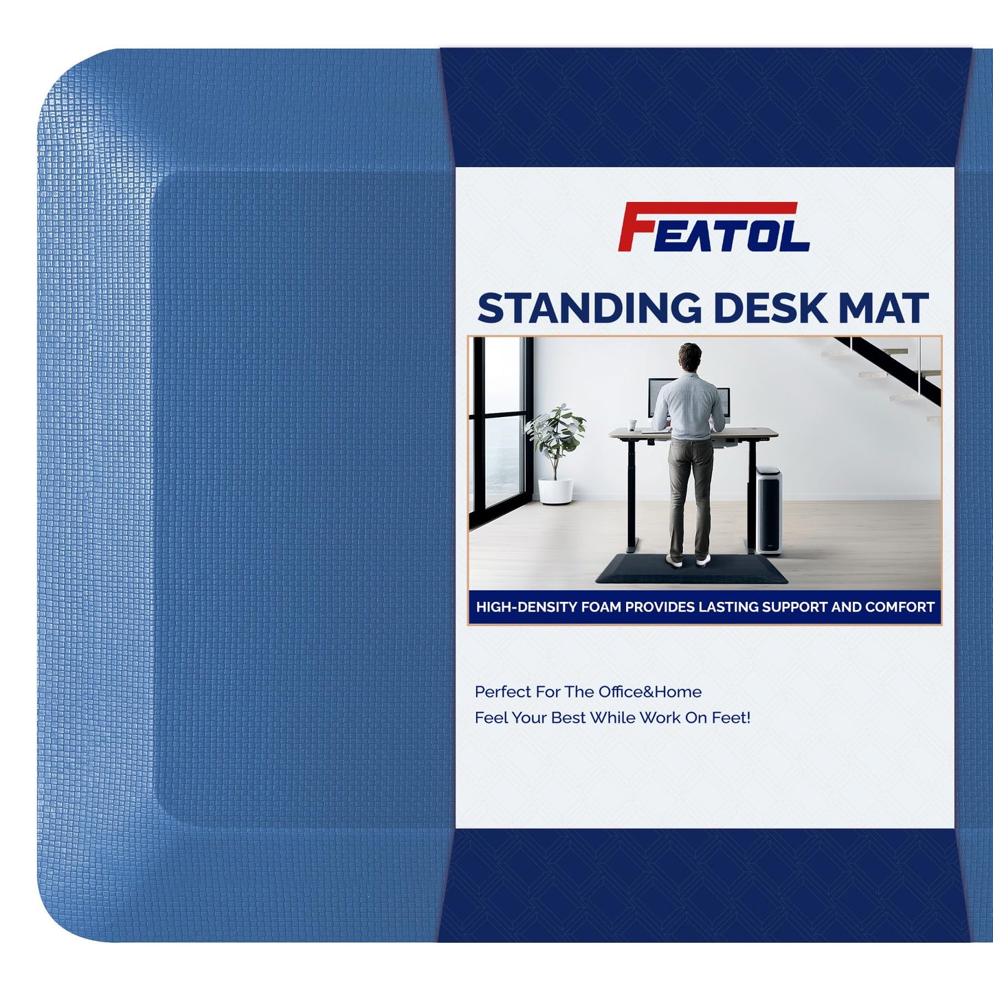 Ergonomic Anti Fatigue Standing Desk Mat