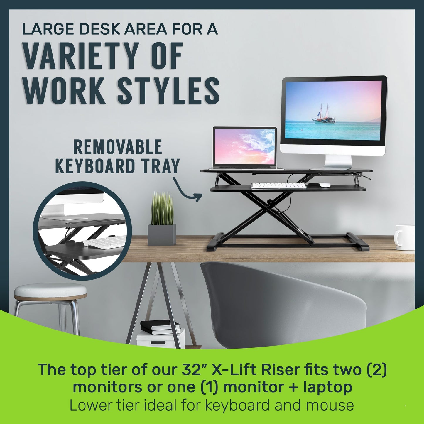 TechOrbits Standing Desk Converter