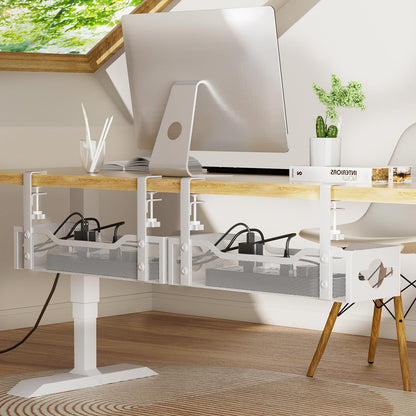 Under Desk Cable Management Organizer