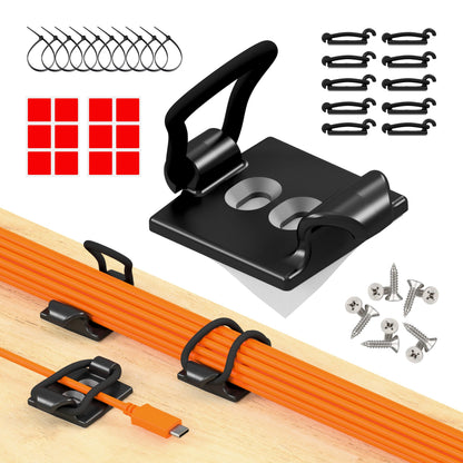 Cable Management Organizer for Desk and Office