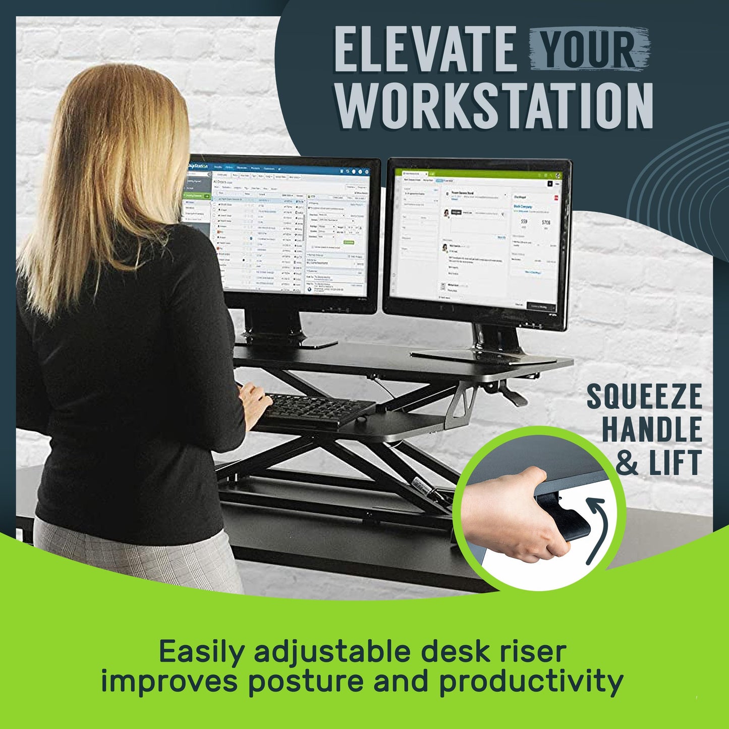 TechOrbits Standing Desk Converter