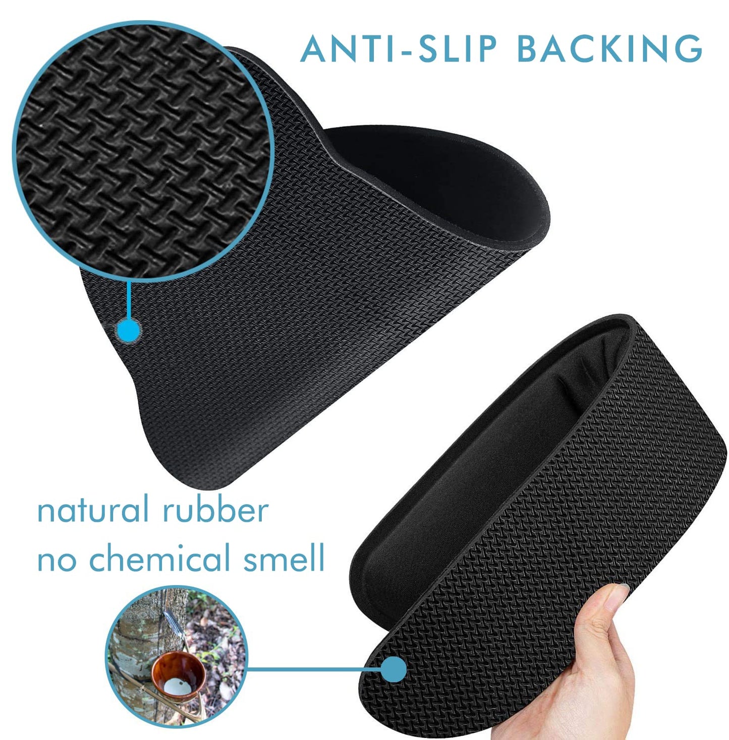 Ergonomic Keyboard and Mouse Wrist Rest Set