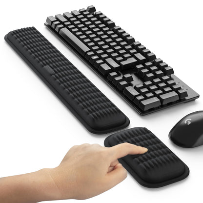 MEKASS Ergonomic Wrist Rest for Keyboard and Mouse