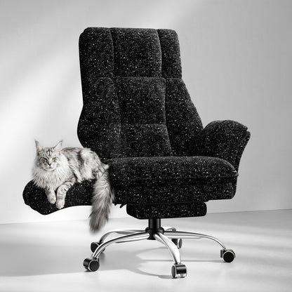 Big and Tall Ergonomic Office Chair with Flip Arms