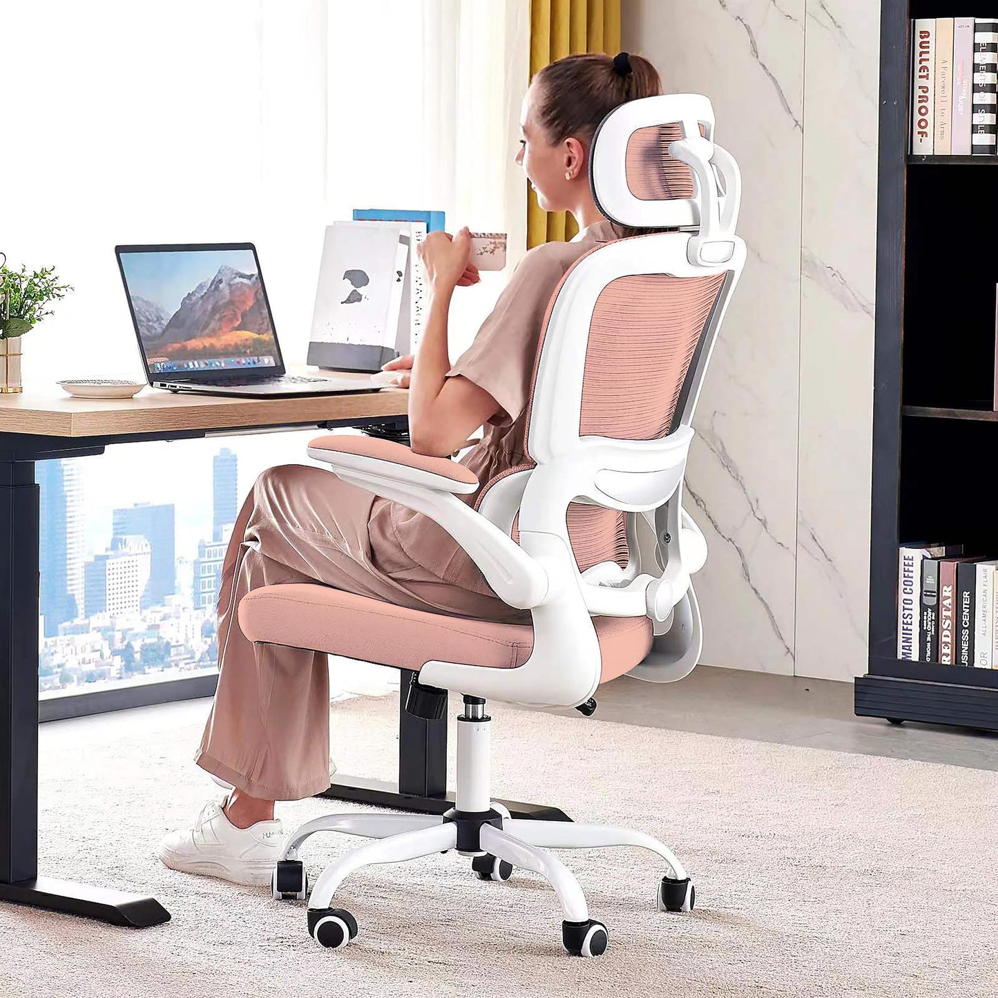 Ergonomic Mesh Office Chair with Adjustable Support